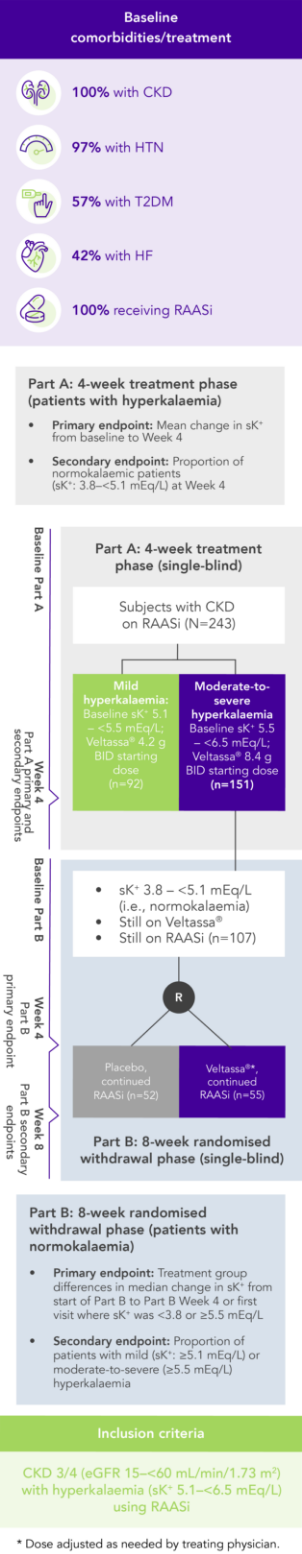 Diagram: summary of the OPAL-HK phase 3 study