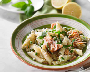 Creamy Salmon Penne
